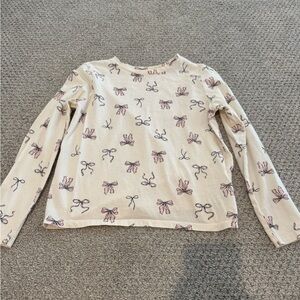 Old Navy Long Sleeve Bow Shirt